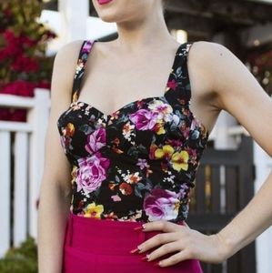 Floral Print Varla Top